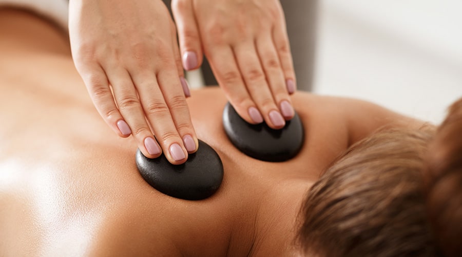 Hot stone massage service in Oud Metha 